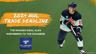 QUICK TRADE REACTION: New York Rangers acquire Alex Wennberg from Seattle Kraken for 2 draft picks