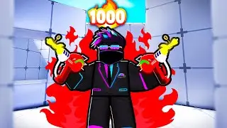 I got a 1000 WINSTREAK in Roblox Rivals!