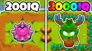 this noob was 200IQ but my strategy was 2000IQ... (Bloons TD Battles 2)