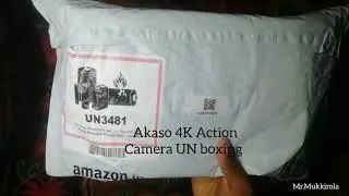 Unboxing || Akaso 4K Action Camera || 4K Camera || For Vlogging and Actions Of Racing