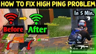 how to fix ping in pubg mobile asia server |ping problem kaise theek karen | how to fix high ping