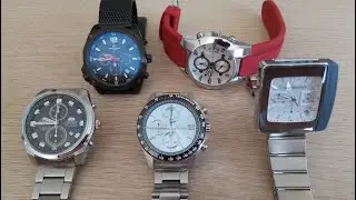 Кварцевые хронографы: в чём фишка, функционал / Seiko Spirit VS Orient NEO 70's