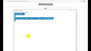 404 not found nginx cbt candy jadwal aapanel