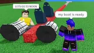 Roblox Build a Boat FUNNY MOMENTS (LONG)