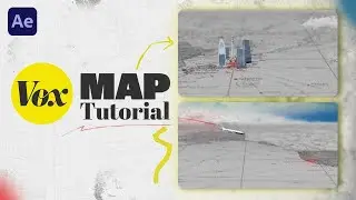 VOX map animation how to (After Effects Tutorial)
