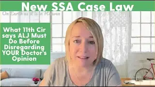 SSA NEW Case Law - Rich v SSA Commish O'Malley, Re Your Treating Doctor's Opinion (Claimant Wins!)