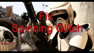 How to fix star wars battlefront 2 spinning glitch (easy)