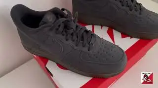 Nike Air Force 1 Off Noir-Dark Chocolate