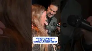 Hipnotizada cree que le llama Chanel, la diseñadora (Jorge ASTYARO)