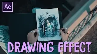 Appear Through Drawing Effect (Sam Kolder - My Year 2016)