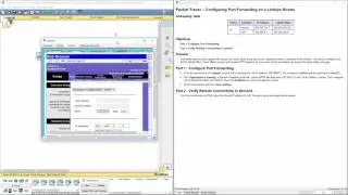 Cisco RnS - Lab 11.2.4.4 Packet Tracer - Configuring Port Forwarding on a Linksys Router