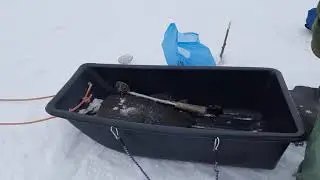 Сани волокуши для рыбалки