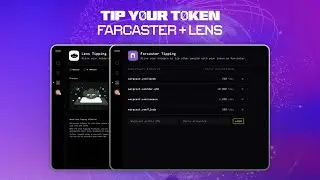 How to Tip on Farcaster & Lens using your Creator token
