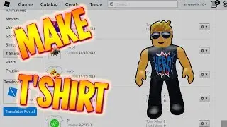 How To Create RoBLoX T-SHIRT - no RoBuX needed 🤑