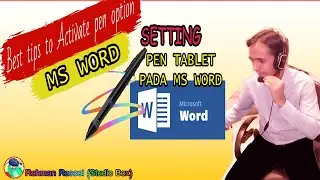 How to Make Enable pen draw in Microsoft word? 
