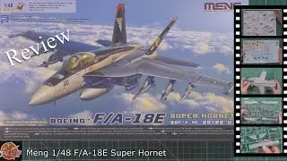 Meng 1/48 F/A-18E Super Hornet review