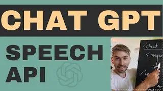 Chat GPT API - Text to Speech