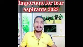 must watch ICAR 2023 aspirants| before ICAR rank card 2023 | check it ✔️ 