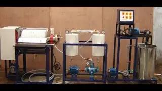 Rotary vacuum filter apparatus