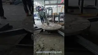 Dish head/cylinder head surface grinding machine