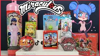 MIRACULOUS MONDAY 6! Unboxing NEW Miraball Plushie Trading Cards  Mini Figures Kwami and more!