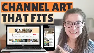 How To Make YOUTUBE CHANNEL ART In Canva That Fits // Make Your Own YouTube Banner For Free