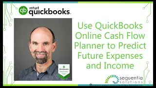 Using QuickBooks Online Cash Flow Planner to track upcoming expenses and income