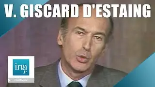 Valéry Giscard d'Estaing 1974 | Archive vidéo INA