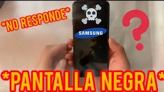 Samsung se queda en pantalla negra y solo muestra menú Reiniciar y Apagar|Solución
