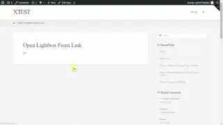 Open Video in Lightbox from a Link