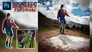 Beginner Photoshop Sport Edit Tutorial