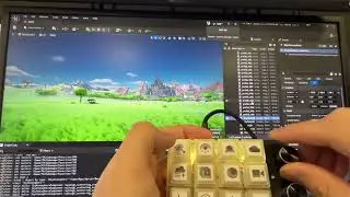 Connect UE5 editor and physical "macro keypads" with Python and Raspberry pico