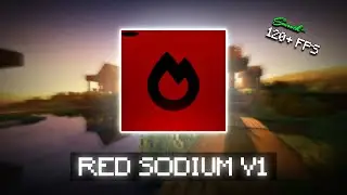 Red Sodium V1 For MCPE 1.21+ | (Optifine, Increase FPS+, Smooth, Clean)