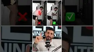 ⚠️ I tricipiti ai cavi si allenano così!Guarda qui👆🏻 #allenamento #palestra #tricipiti #coaching