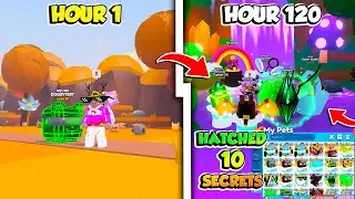 I Spent 120 Hours GRINDING in Pet Catchers And THIS HAPPENED!!!😱