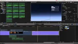 Final Cut Pro X Tutorial pt. 25 - Time Remapping + Optical Flow + Adjusting Title entrances