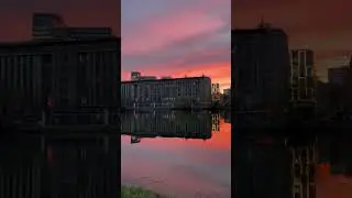 Красивая Москва. Закат в Басманном районе