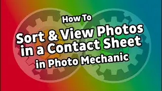 Photo Mechanic Contact Sheet Sort by and View by Filters
