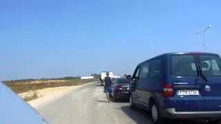 Kolonat ne piken kufitare ne Merdare