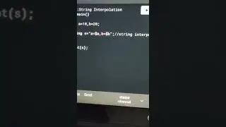 string interpolation in Dart 🍒🫒🫐