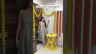 Festive outfits under budget | Part 11 |Shruti Kothari | Ethnic Outfits#festivewear#ethnicwear #grwm