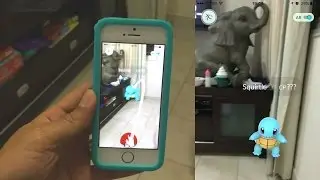 My first POKÉMON GO EVER CAPTURED