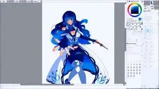 Speedpaint: Isabelle Arrington