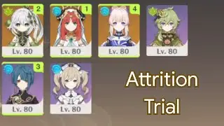 Genshin Impact - Misty Dungeon, Attrition Trial