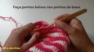 Você Não Vai Acreditar como Fazer uma Mini Bolsinha em Crochê é Fácil parte 2