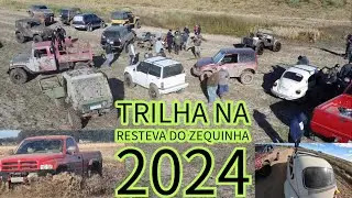 Trilha na Resteva do Zequinha 2024. Primeira trilha do Fucão