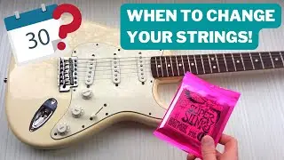 How Often Should You Change Your Guitar Strings?