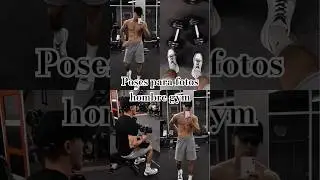 Poses para fotos hombre gym