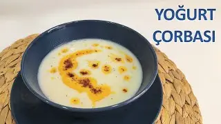 TAM KIVAMINDA Yoğurt Çorbası Nasıl Yapılır? | Pirinçsiz Yoğurt Çorbası | 5 DAKİKADA ÇORBA