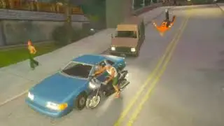 cj all you had to do was steal the damn bike but I edited it